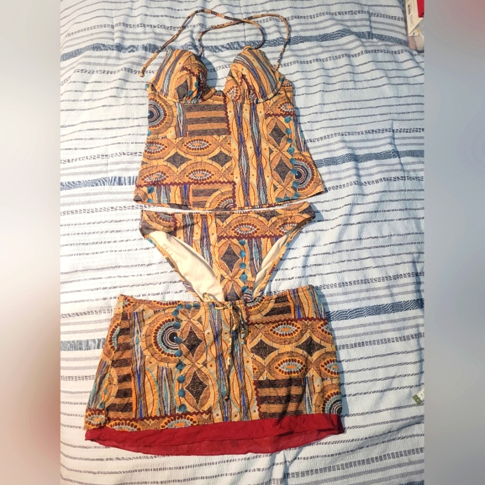 VICTORIA'S SECRET 3pc 36B/S Tankini set